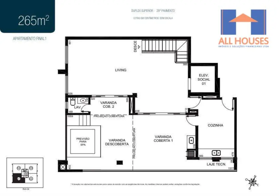 Foto 8 de Cobertura com 3 quartos à venda, 264m2 em Setor Marista, Goiania - GO