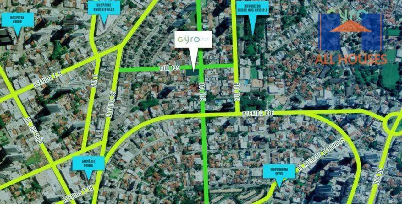 Apartamento com 1 quarto à venda, 46m2 em Setor Marista, Goiania - GO - imagem 4 Foto 4 de Apartamento com 1 quarto à venda, 46m2 em Setor Marista, Goiania - GO