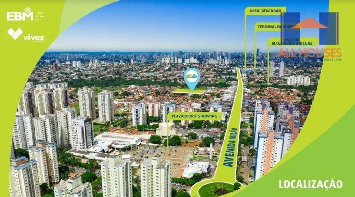 Foto 4 de Apartamento com 1 quarto à venda, 36m2 em Vila Luciana, Goiania - GO