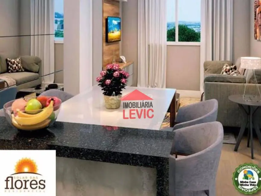 Foto 4 de Apartamento com 2 quartos à venda, 44m2 em Jardim Boer I, Americana - SP