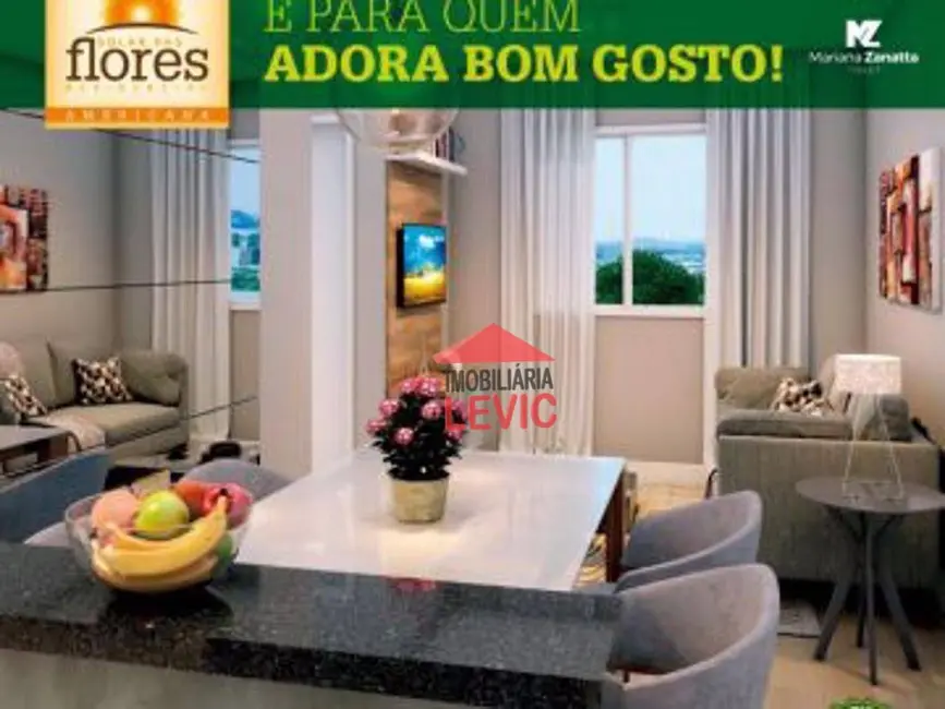 Foto 3 de Apartamento com 2 quartos à venda, 44m2 em Jardim Boer I, Americana - SP