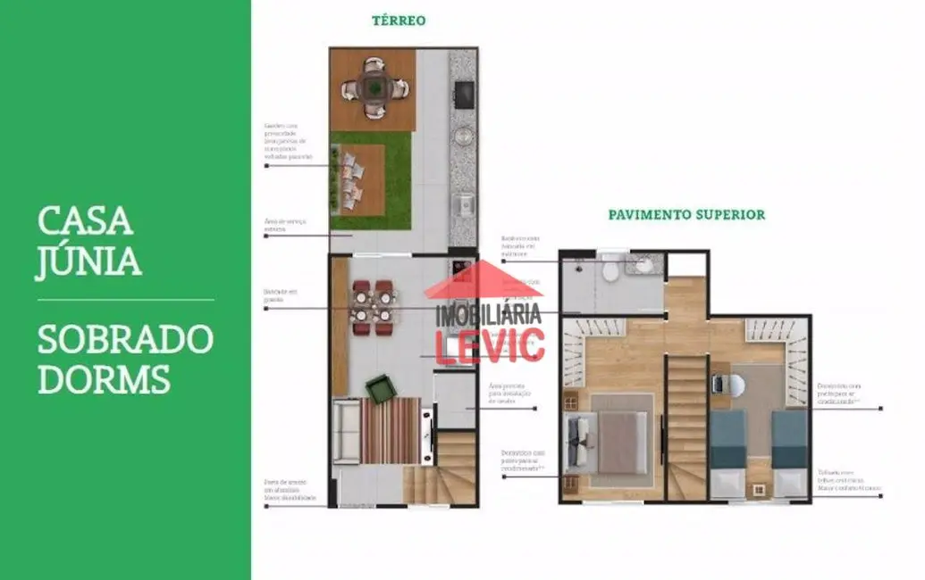 Foto 8 de Sobrado com 2 quartos à venda, 55m2 em Jardim Primavera, Americana - SP