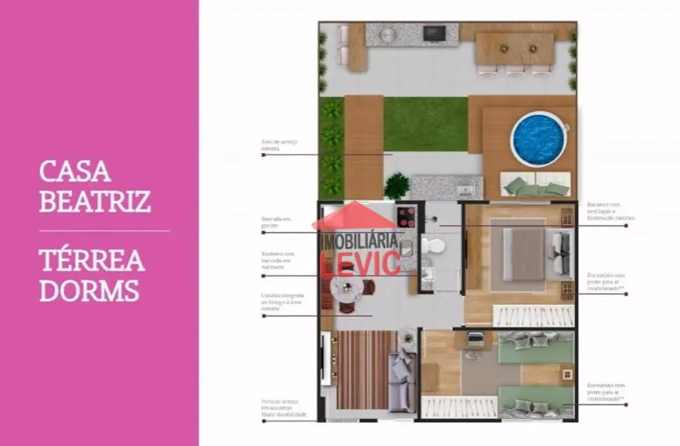 Casa de Condomínio com 2 quartos à venda, 44m2 em Jardim Primavera, Americana - SP - imagem 9 Foto 9 de Casa de Condomínio com 2 quartos à venda, 44m2 em Jardim Primavera, Americana - SP