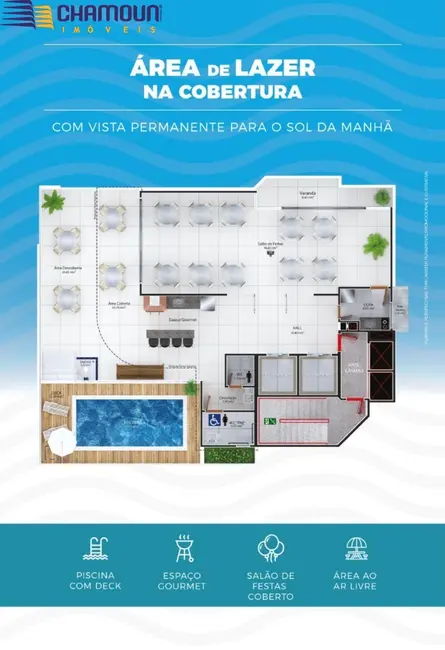 Apartamento com 2 quartos à venda, 65m2 em Praia do Morro, Guarapari - ES - imagem 3 Foto 3 de Apartamento com 2 quartos à venda, 65m2 em Praia do Morro, Guarapari - ES