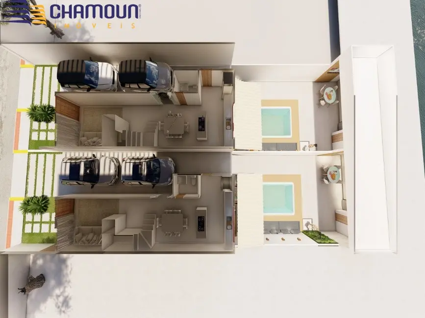 Foto 2 de Casa de Condomínio com 3 quartos à venda, 110m2 em Enseada Azul, Guarapari - ES