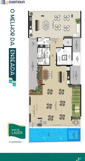 Foto 2 de Apartamento com 4 quartos à venda, 197m2 em Enseada Azul, Guarapari - ES