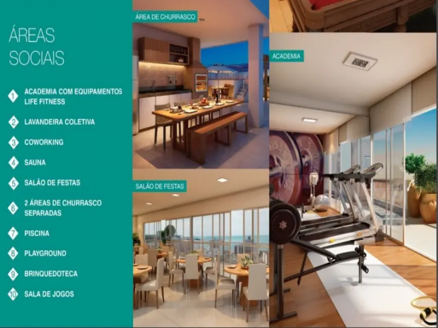 Foto 3 de Apartamento com 2 quartos à venda, 70m2 em Praia do Morro, Guarapari - ES