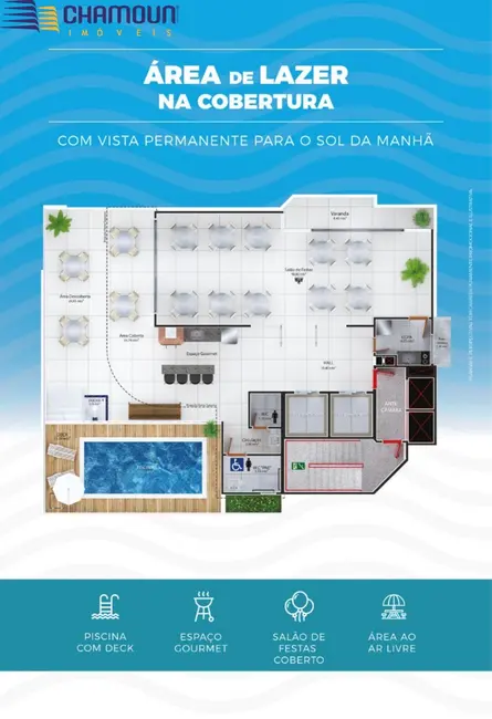 Apartamento com 2 quartos à venda, 44m2 em Praia do Morro, Guarapari - ES - imagem 3 Foto 3 de Apartamento com 2 quartos à venda, 44m2 em Praia do Morro, Guarapari - ES
