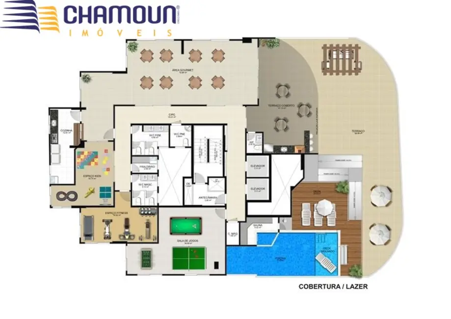 Apartamento com 2 quartos à venda, 76m2 em Enseada Azul, Guarapari - ES - imagem 8 Foto 8 de Apartamento com 2 quartos à venda, 76m2 em Enseada Azul, Guarapari - ES