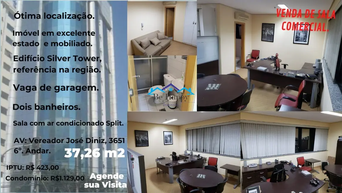 Sala Comercial à venda, 37m2 em Santo Amaro, São Paulo - SP - imagem 1 Foto 1 de Sala Comercial à venda, 37m2 em Santo Amaro, São Paulo - SP