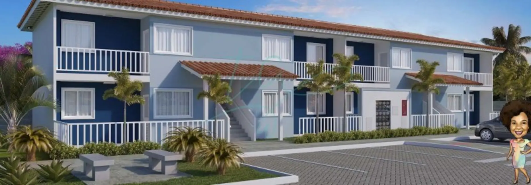 Foto 1 de Apartamento com 2 quartos à venda, 51m2 em Centro, Barra Dos Coqueiros - SE