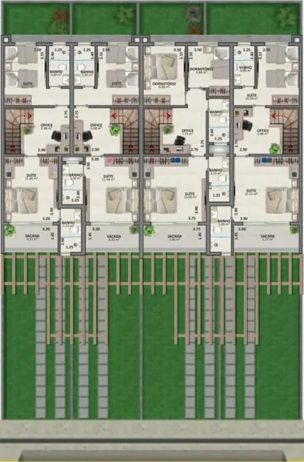 Foto 4 de Sobrado com 3 quartos à venda, 100m2 em Capao Da Canoa - RS