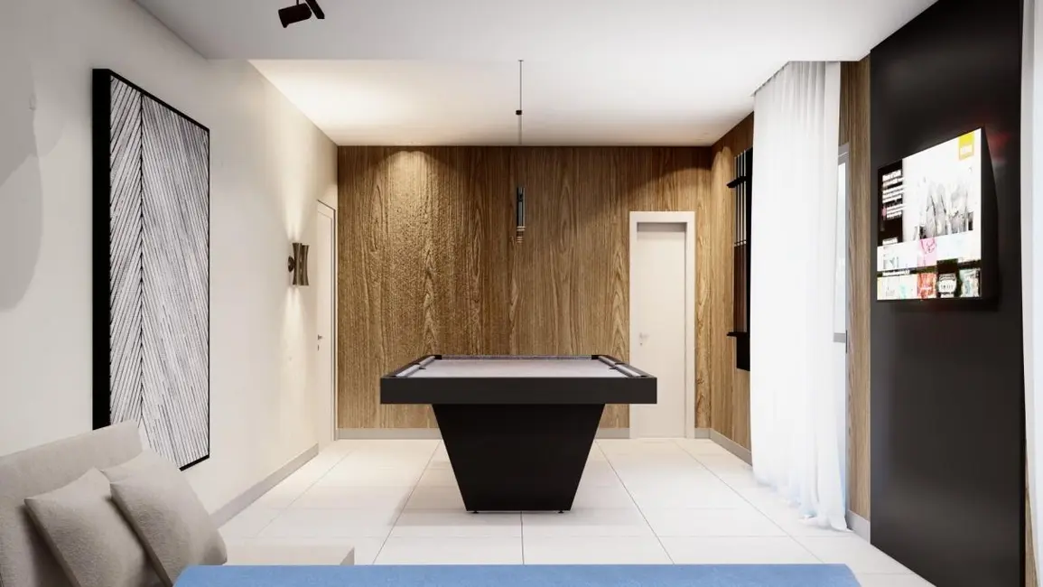 Foto 9 de Apartamento com 1 quarto à venda, 48m2 em Canto do Forte, Praia Grande - SP