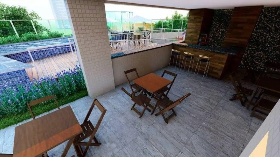 Foto 1 de Apartamento com 2 quartos à venda, 62m2 em Caiçara, Praia Grande - SP