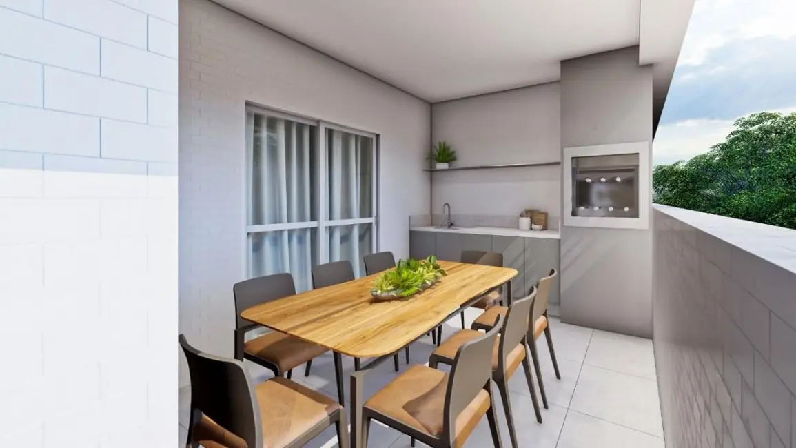 Apartamento com 1 quarto à venda, 42m2 em Canto do Forte, Praia Grande - SP - imagem 7 Foto 7 de Apartamento com 1 quarto à venda, 42m2 em Canto do Forte, Praia Grande - SP