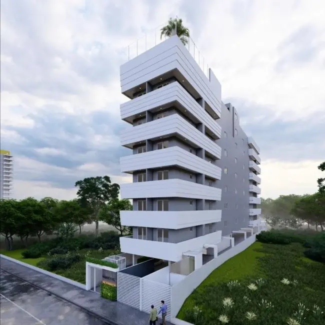 Foto 1 de Apartamento com 1 quarto à venda, 42m2 em Canto do Forte, Praia Grande - SP