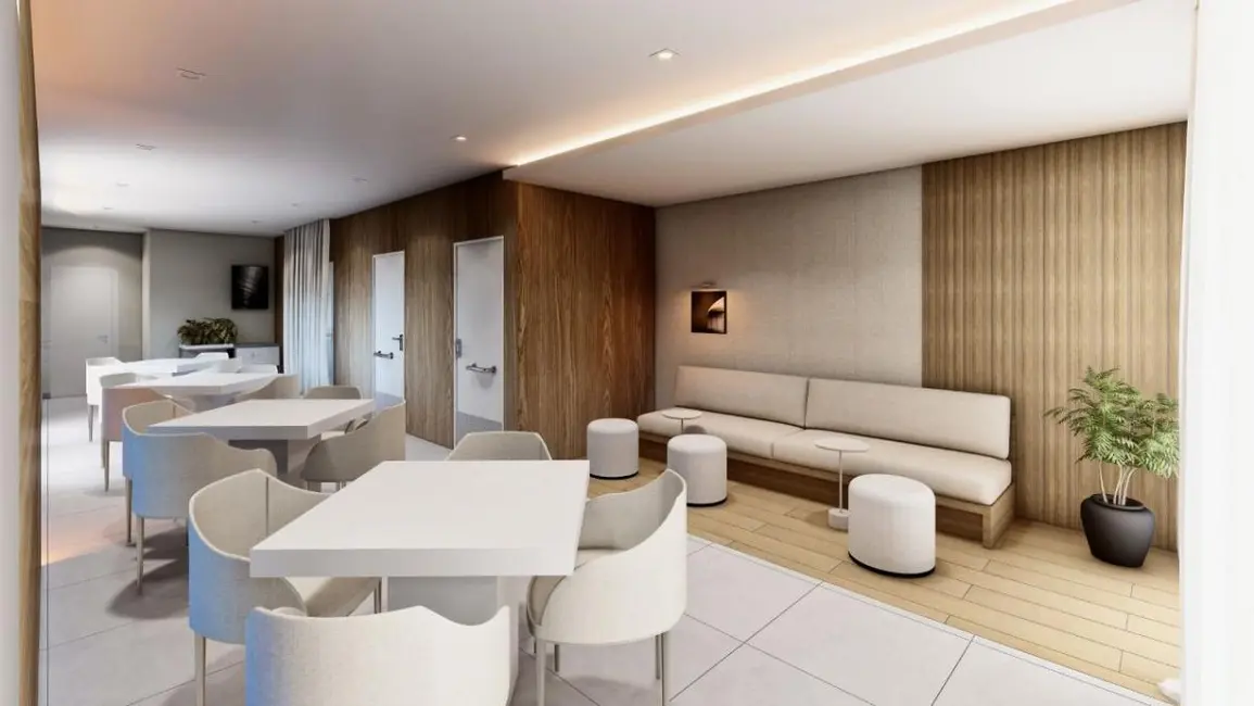 Apartamento com 1 quarto à venda, 42m2 em Canto do Forte, Praia Grande - SP - imagem 4 Foto 4 de Apartamento com 1 quarto à venda, 42m2 em Canto do Forte, Praia Grande - SP