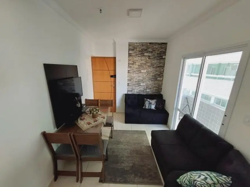 Foto 1 de Apartamento com 1 quarto para alugar, 40m2 em Boqueirão, Praia Grande - SP