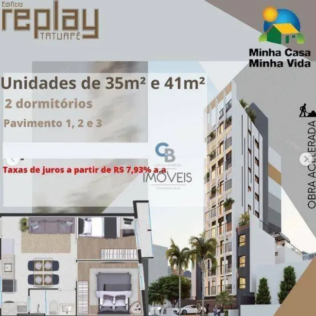 Apartamento com 2 quartos à venda, 41m2 em Cidade Mãe do Céu, São Paulo - SP - imagem 8 Foto 8 de Apartamento com 2 quartos à venda, 41m2 em Cidade Mãe do Céu, São Paulo - SP