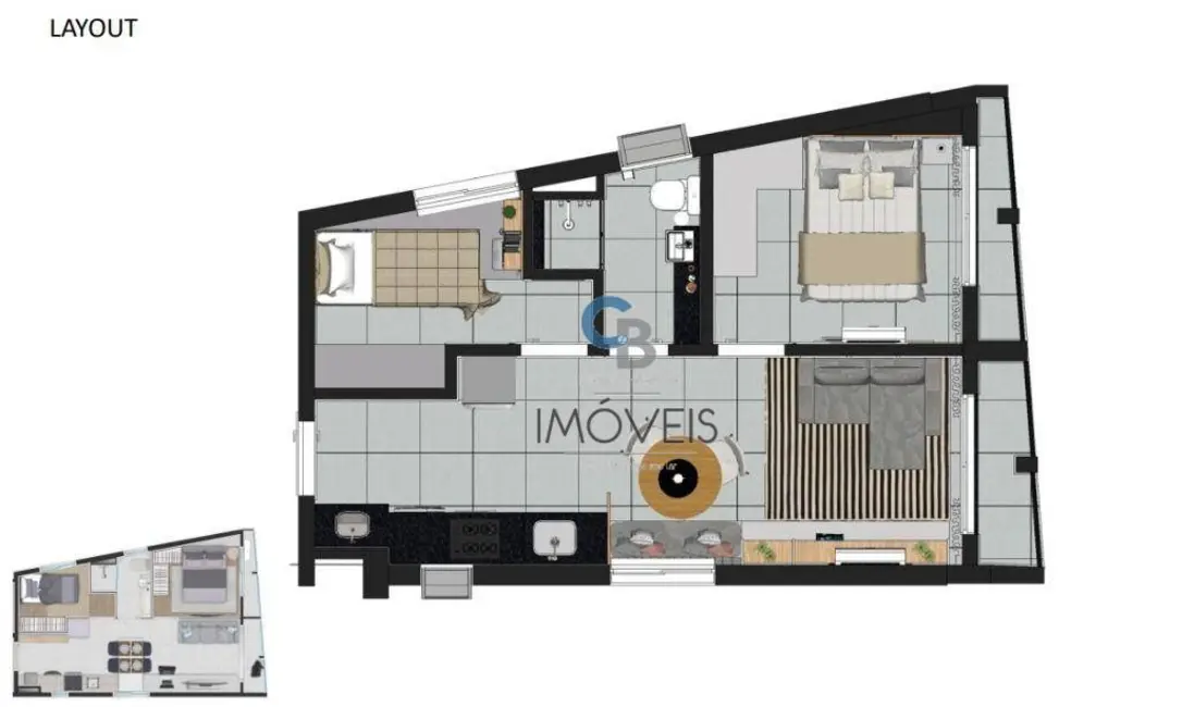 Apartamento com 2 quartos à venda, 41m2 em Cidade Mãe do Céu, São Paulo - SP - imagem 9 Foto 9 de Apartamento com 2 quartos à venda, 41m2 em Cidade Mãe do Céu, São Paulo - SP
