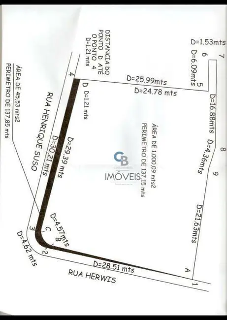 Foto 6 de Terreno / Lote à venda, 1009m2 em Vila Ema, São Paulo - SP