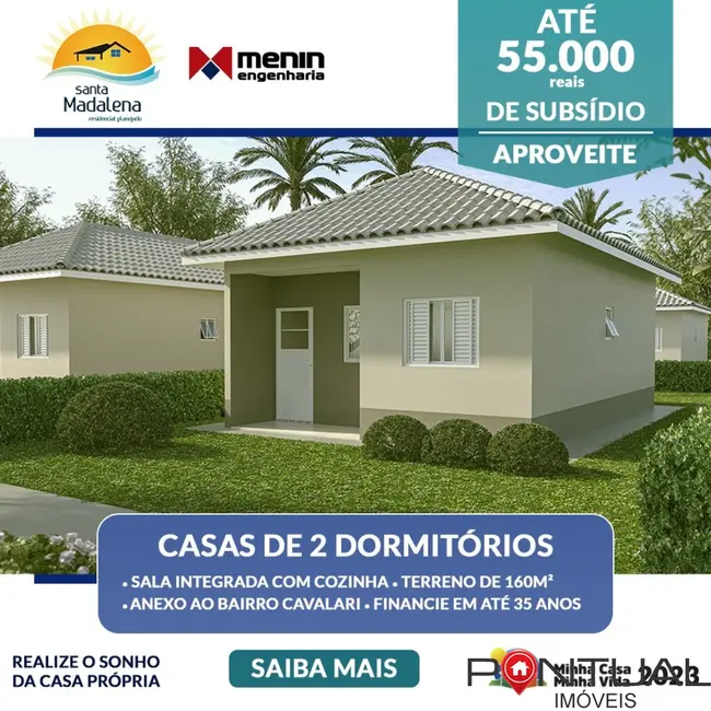 Foto 1 de Casa com 2 quartos à venda, 44m2 em Marilia - SP