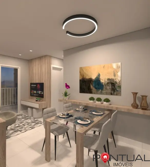 Foto 2 de Apartamento com 2 quartos à venda, 50m2 em Palmital, Marilia - SP