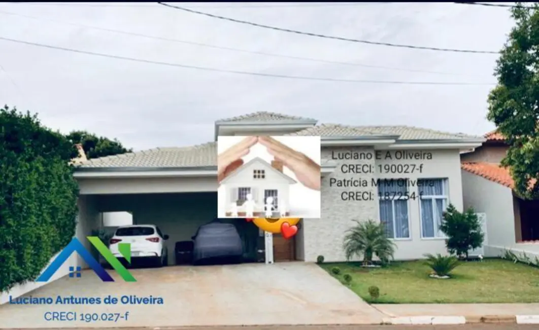 Foto 1 de Casa de Condomínio com 3 quartos à venda, 235m2 em Boituva - SP