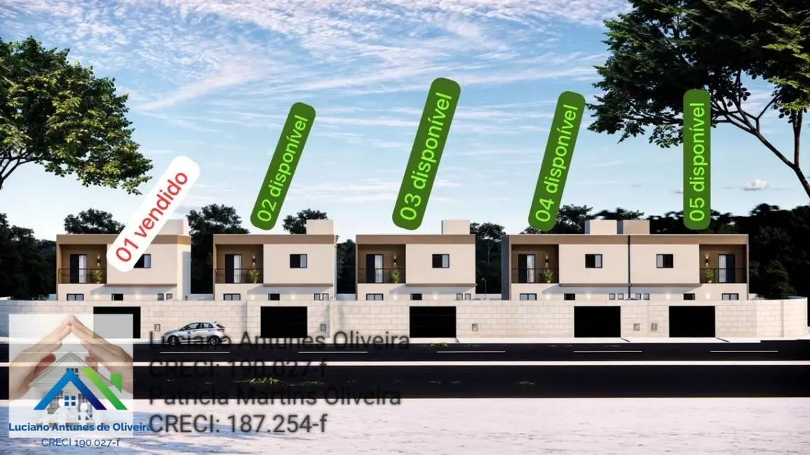 Foto 3 de Casa com 2 quartos à venda, 84m2 em Balneário Mar Azul, Caraguatatuba - SP