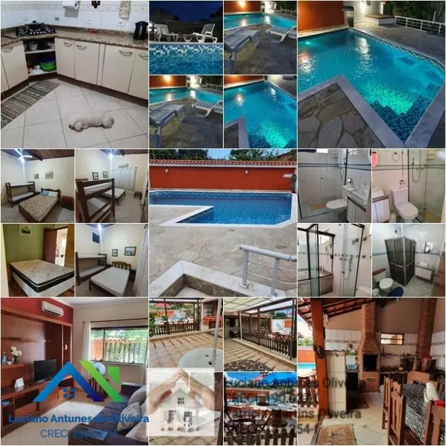 Foto 1 de Sobrado com 5 quartos à venda, 240m2 em Jardim Britânia, Caraguatatuba - SP