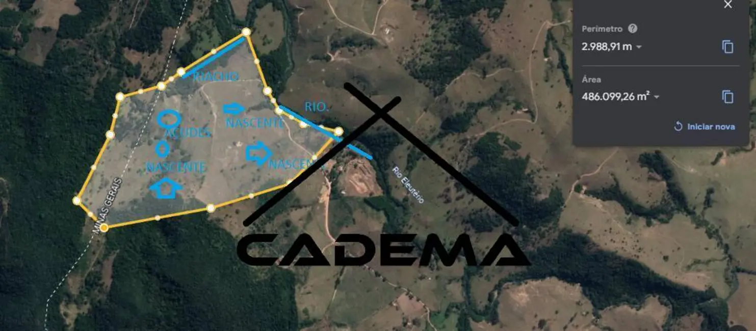 Foto 4 de Sítio / Rancho com 2 quartos à venda, 484000m2 em Monte Siao - MG