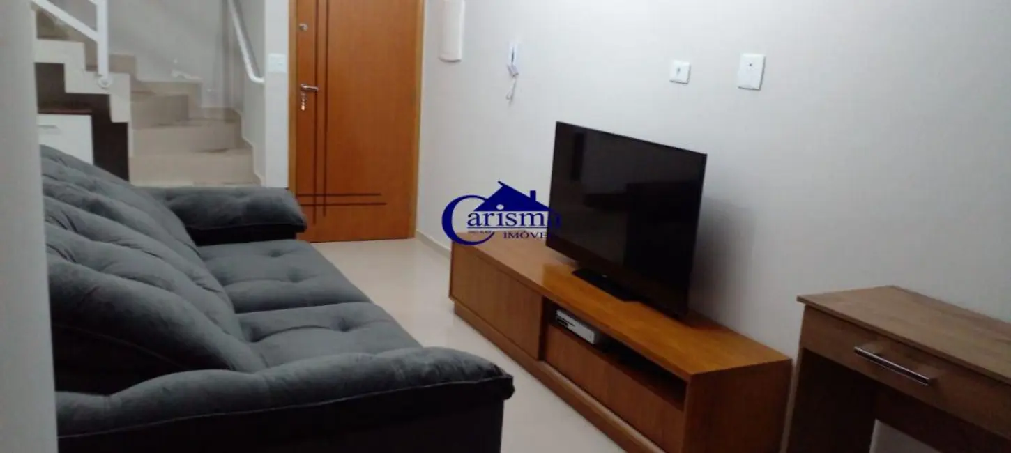 Foto 1 de Cobertura com 2 quartos à venda, 86m2 em Vila Alzira, Santo Andre - SP