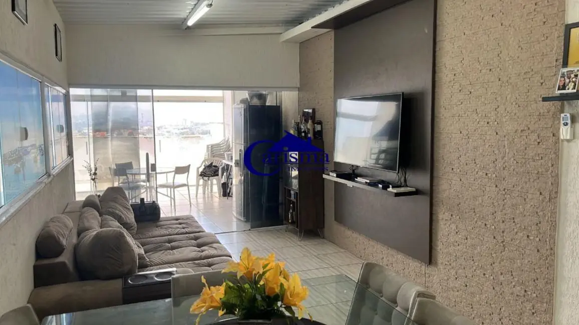 Foto 1 de Cobertura com 2 quartos à venda, 128m2 em Vila Alzira, Santo Andre - SP