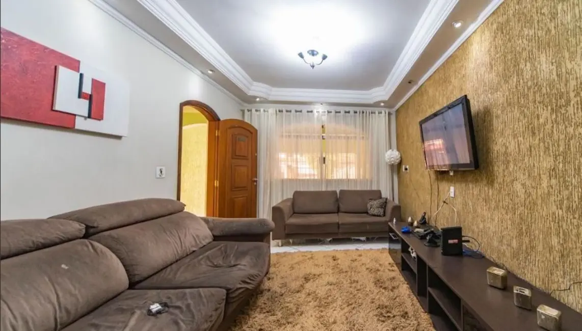 Foto 3 de Sobrado com 3 quartos para alugar, 158m2 em Jardim Las Vegas, Santo Andre - SP
