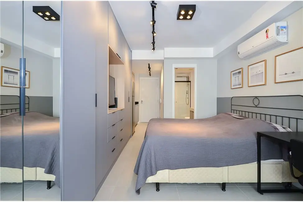 Apartamento com 1 quarto à venda, 29m2 em Moema, São Paulo - SP - imagem 8 Foto 8 de Apartamento com 1 quarto à venda, 29m2 em Moema, São Paulo - SP