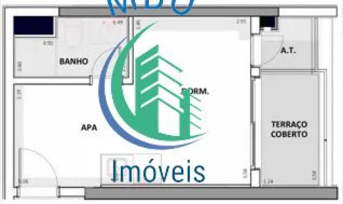 Foto 2 de Apartamento com 1 quarto à venda, 27m2 em Vila Clementino, São Paulo - SP