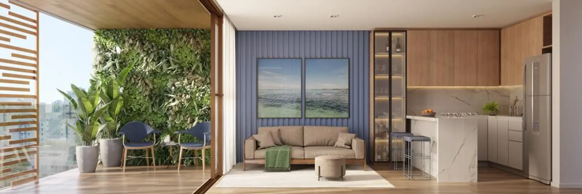 Apartamento com 1 quarto à venda, 46m2 em Moema, São Paulo - SP - imagem 3 Foto 3 de Apartamento com 1 quarto à venda, 46m2 em Moema, São Paulo - SP