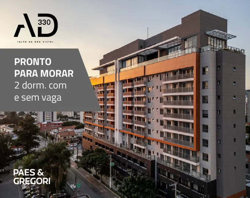 Foto 2 de Apartamento com 2 quartos à venda, 45m2 em Santo Amaro, São Paulo - SP