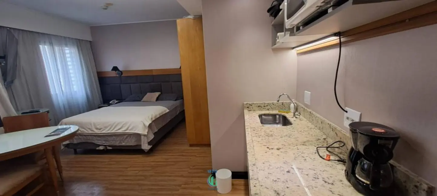 Apartamento com 1 quarto à venda, 27m2 em Indianópolis, São Paulo - SP - imagem 9 Foto 9 de Apartamento com 1 quarto à venda, 27m2 em Indianópolis, São Paulo - SP