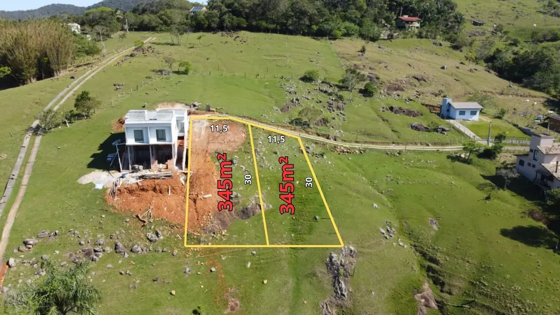 Foto 3 de Terreno / Lote à venda, 345m2 em Garopaba - SC