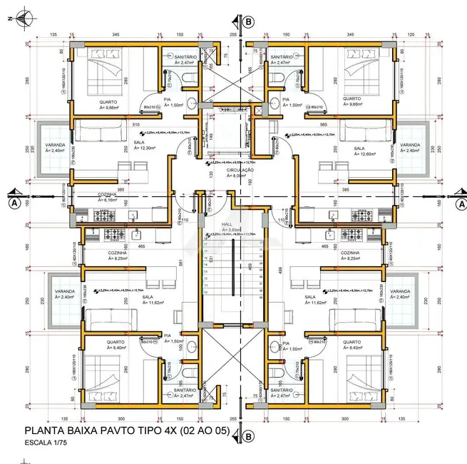 Foto 3 de Apartamento com 1 quarto à venda, 40m2 em Toledo - PR