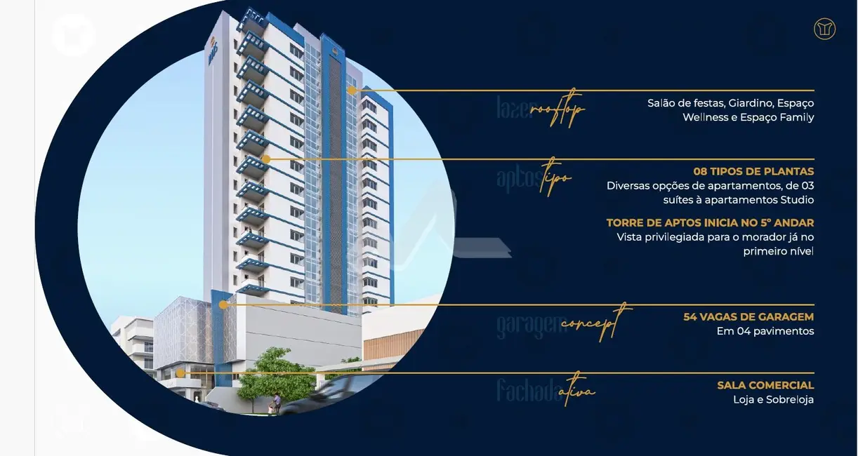 Foto 8 de Apartamento com 2 quartos à venda, 100m2 em Centro, Toledo - PR