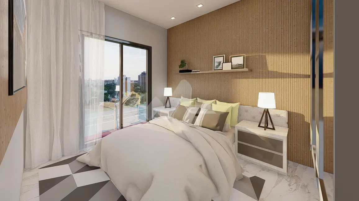 Apartamento com 1 quarto à venda, 38m2 em Vila Industrial, Toledo - PR - imagem 7 Foto 7 de Apartamento com 1 quarto à venda, 38m2 em Vila Industrial, Toledo - PR