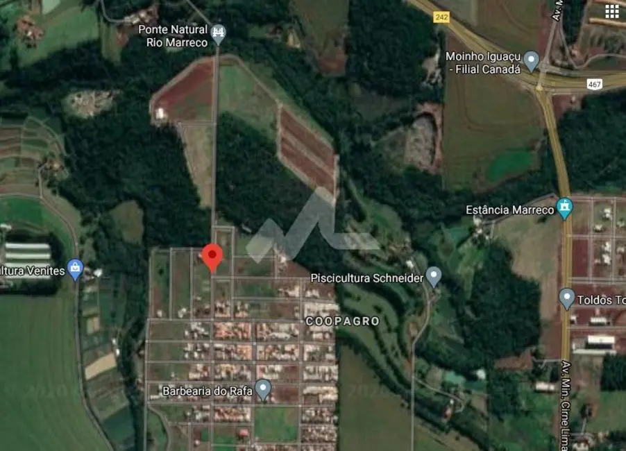 Terreno / Lote à venda, 250m2 em Jardim Coopagro, Toledo - PR - imagem 3 Foto 3 de Terreno / Lote à venda, 250m2 em Jardim Coopagro, Toledo - PR