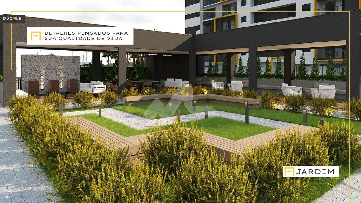 Apartamento com 3 quartos à venda, 62m2 em Tocantins, Toledo - PR - imagem 5 Foto 5 de Apartamento com 3 quartos à venda, 62m2 em Tocantins, Toledo - PR
