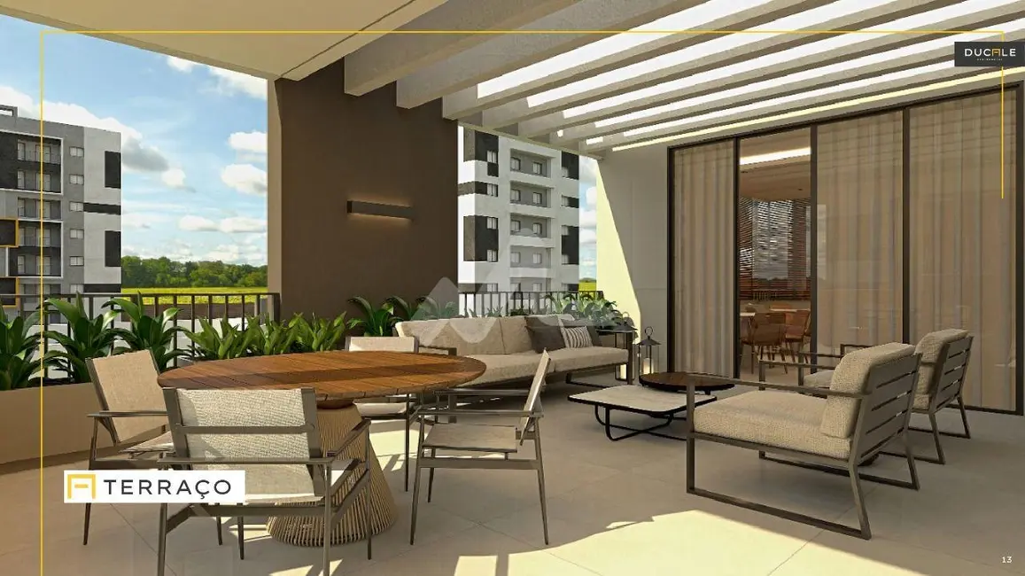 Foto 2 de Apartamento com 3 quartos à venda, 62m2 em Tocantins, Toledo - PR