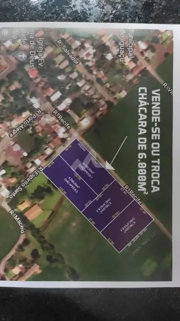 Foto 2 de Chácara à venda, 6000m2 em Sao Pedro Do Iguacu - PR