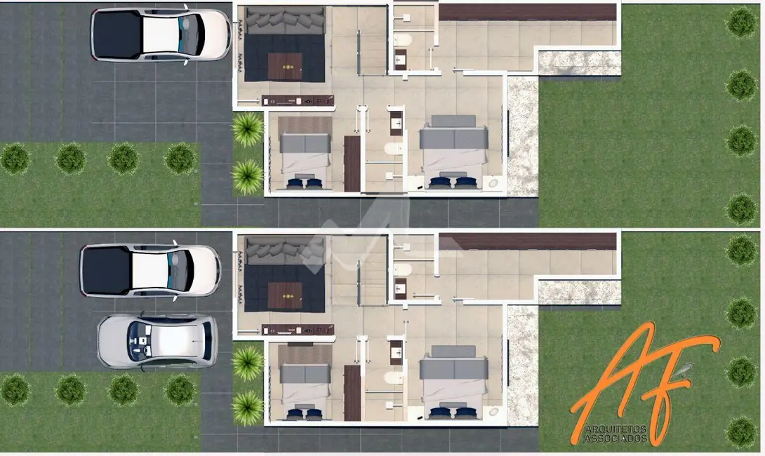 Sobrado com 2 quartos à venda, 120m2 em Jardim Parizzotto, Toledo - PR - imagem 2 Foto 2 de Sobrado com 2 quartos à venda, 120m2 em Jardim Parizzotto, Toledo - PR