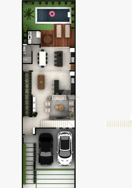 Foto 2 de Sobrado com 2 quartos à venda em Jardim Porto Alegre, Toledo - PR