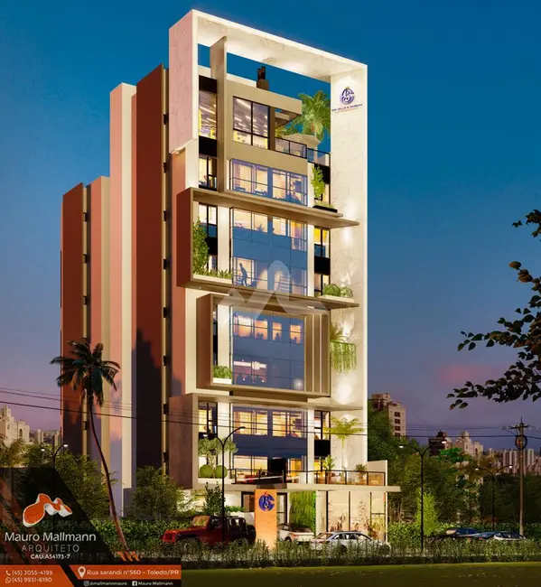 Apartamento com 1 quarto à venda, 70m2 em Jardim Planalto, Toledo - PR - imagem 3 Foto 3 de Apartamento com 1 quarto à venda, 70m2 em Jardim Planalto, Toledo - PR